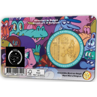 Belgique 2,5 euro BU 2025 - Le street art en Belgique - FR