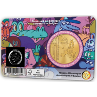 Belgique 2,5 euro BU 2025 - Le street art en Belgique - NL