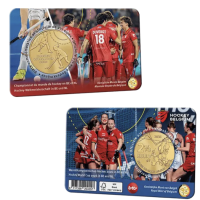 Belgique 2,5 euro BU 2026 - Coupe du monde de hockey sur gazon en Belgique et aux Pays-Bas - NL+FR