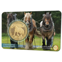 Belgique 2,5 euro BU 2026 - le cheval de trait belge