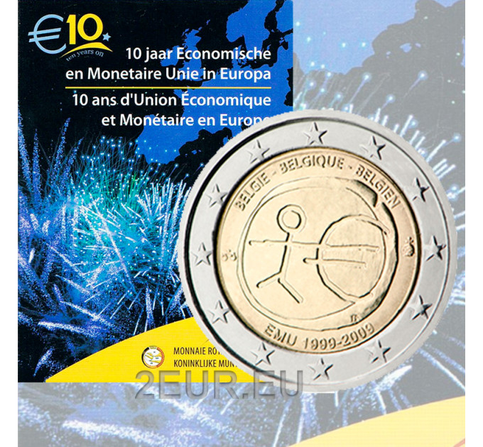 Belgique 2 euros BU 2009 - UEM 