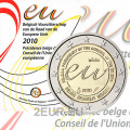Belgique 2 euros BU 2010 - Présidence de l'UE 