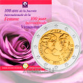 Belgique 2 euros BU 2011 - Journée internationale de la femme 
