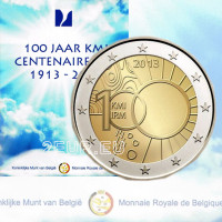Belgique 2 euros BU 2013 - 100 ans de l'Institut royal météorologique 