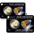 Belgique 2 euros BU 2018 - Satellite européen ESRO 2B - NL+FR