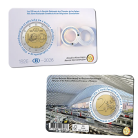 Belgique 2 euros BU 2026 - 100 ans de NMBS - FR + NL