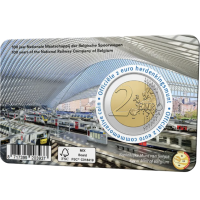 Belgique 2 euros BU 2026 - 100 ans de NMBS - FR