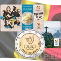 Belgique 2 euros BU 2016 - Jeux olympiques d'été Rio de Janeiro - NL