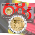 Belgique 2 euros BU 2018 - 50e anniversaire des événements de mai 1968 en Belgique - Révolte étudiante - FR