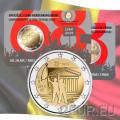 Belgique 2 euros BU 2018 - 50e anniversaire des événements de mai 1968 en Belgique - Révolte étudiante - NL