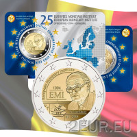 Belgique 2 euros BU 2019 - 25e anniversaire de l'Institut monétaire européen - NL 