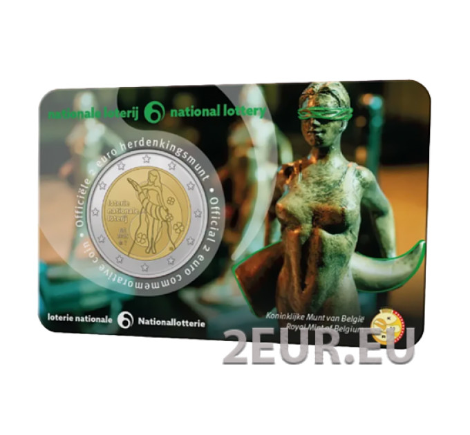 Belgique 2 euros BU 2025 - Loterie Nationale de Belgique - NL