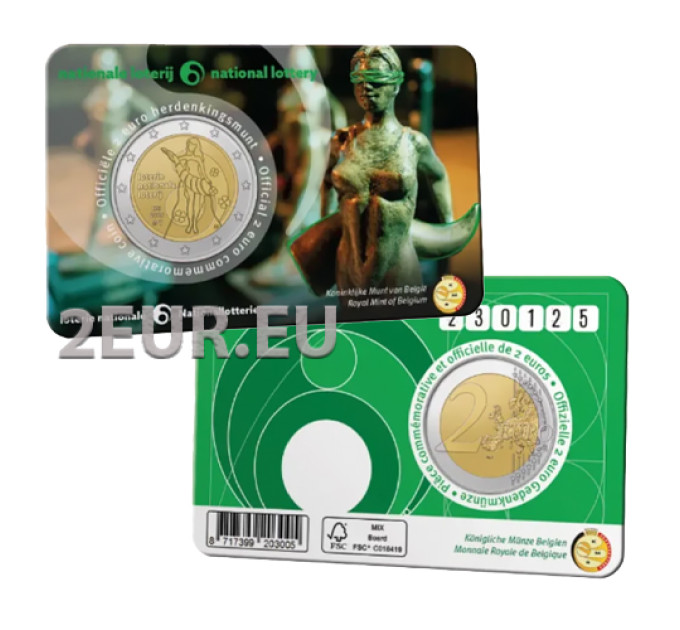 Belgique 2 euros BU 2025 - Loterie Nationale de Belgique - FR+NL