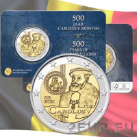 Belgique 2 euros BU 2021 - 500e anniversaire de Charles Quint - NL
