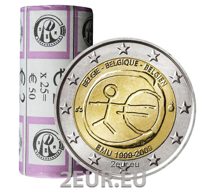 BELGIQUE 2 ROULEAU EURO 2009 - EMU
