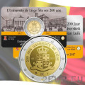 Belgique 2 euros BU 2017 - 200 Ans Université de Liège - FR