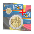 Belgique 2 euros BU 2021 - 100e anniversaire de l'Union économique belgo-luxembourgeoise (UEBL) - NL+FR