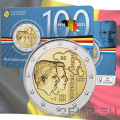 Belgique 2 euros BU 2021 - 100e anniversaire de l'Union économique belgo-luxembourgeoise (UEBL) - FR