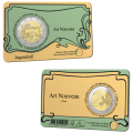 Belgique 2 euros BU 2023 - L'Art nouveau à Bruxelles - FR