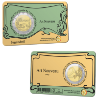 Belgique 2 euros BU 2023 - L'Art nouveau à Bruxelles - FR