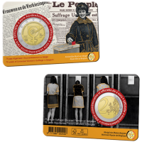 Belgique 2 euros BU 2023 - 75 ans de suffrage universel pour les femmes en Belgique - NL