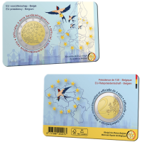 Belgique 2 euros BU 2024 - Présidence de l'UE - NL