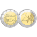Belgique 2 euros UNC 2023 - L'Art nouveau à Bruxelles 