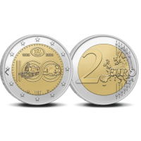 Belgique 2 euros UNC 2026 - 100 ans de NMBS