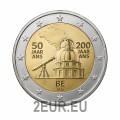 Belgique 2 euros UNC 2026 - L'Institut Géographique National (ING)