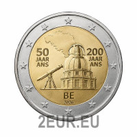 Belgique 2 euros UNC 2026 - L'Institut Géographique National (ING)
