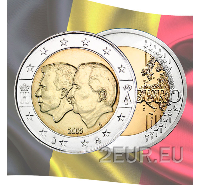 Belgique 2 euro UNC 2005 - Union économique Belgo