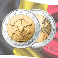 Belgique 2 euro UNC 2006 - Atomium à Bruxelles 