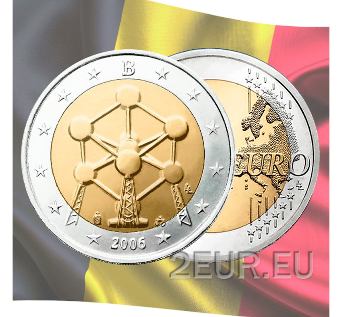 Belgique 2 euro UNC 2006 - Atomium à Bruxelles 