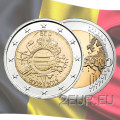 Belgique 2 euro UNC 2012 - 10 ans d'Euro Cash 