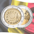 Belgique 2 euro UNC 2015 - 30e anniversaire du drapeau de l'UE 