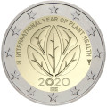 Belgique 2 euro UNC 2020 - Année internationale de la santé des végétaux 
