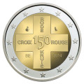Belgique 2 euro UNC 2014 - 150e anniversaire de la Croix-Rouge belge