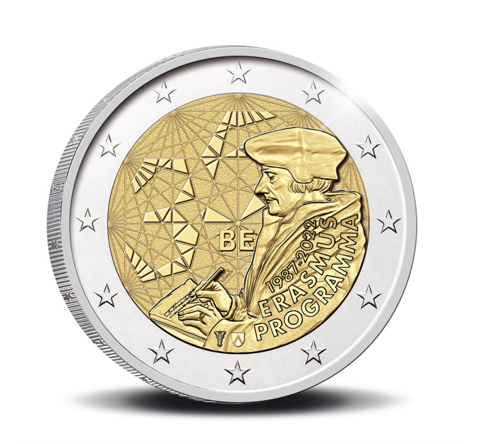 Belgique 2 euros UNC 2022-2 - 35 Ans de l'Erasmus 