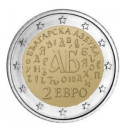 2 pièces de monnaie UNC en euros