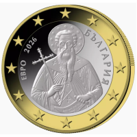 BULGARIE 1 euro UNC 2026