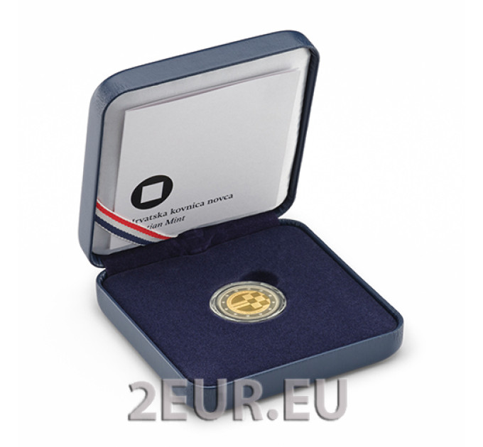 Croatie 2 euros PROOF 2023 - L'introduction de l'euro comme monnaie officielle de la Croatie