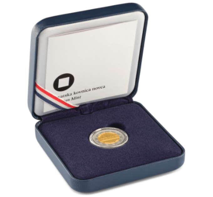Croatie 2 euros PROOF 2024 - La vieille ville de Varazdin