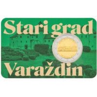 Croatie 2 euros BU 2024 - La vieille ville de Varazdin