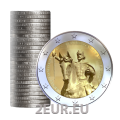 Croatie 2 ROULEAU EURO 2025 - 1100e anniversaire du royaume croate et du couronnement du roi Tomislav