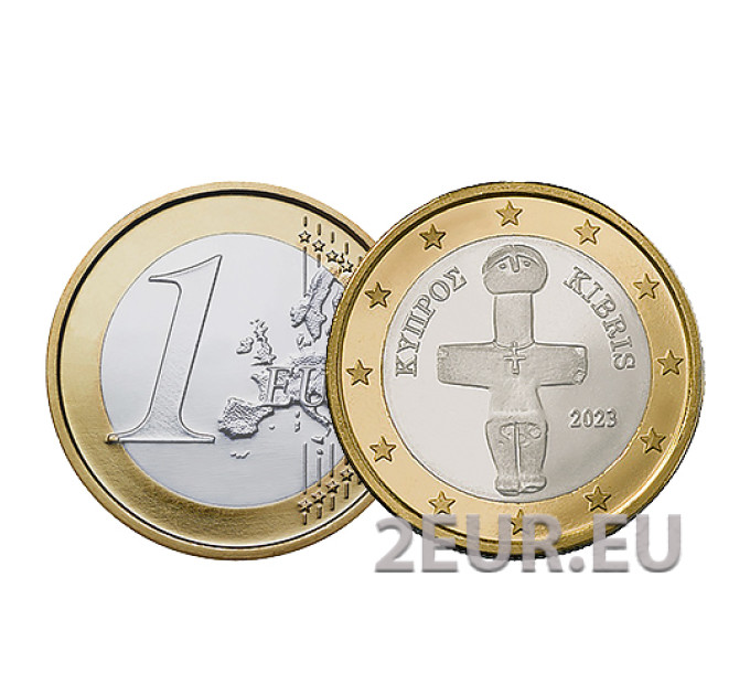 Chypre 1 euros UNC 2023