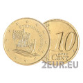 Chypre 10 centimes UNC 2015