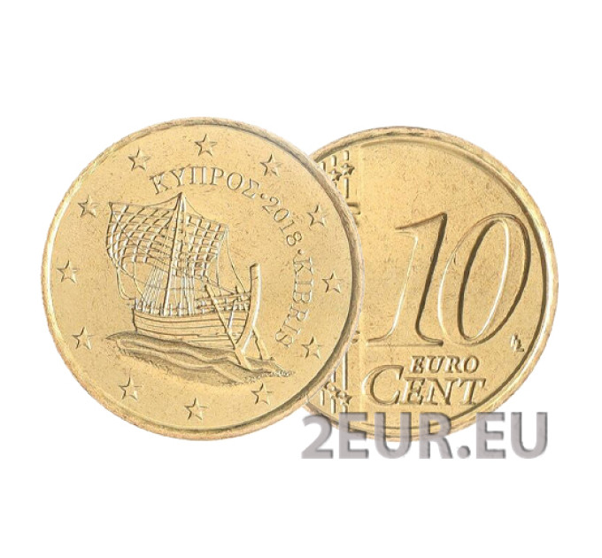 Chypre 10 centimes UNC 2018