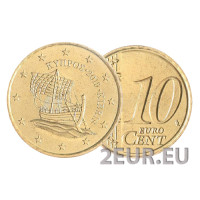 Chypre 10 centimes UNC 2019