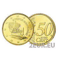 Chypre 50 centimes UNC 2020