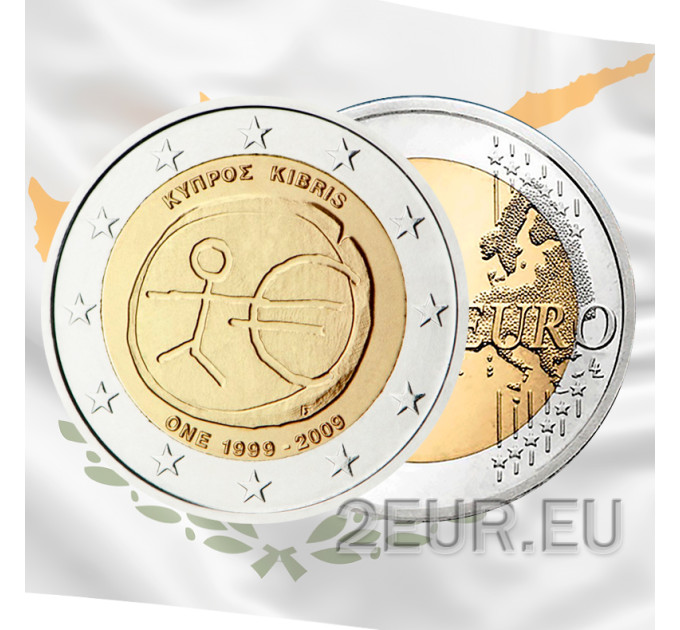 Chypre 2 euros UNC 2009 - UEM